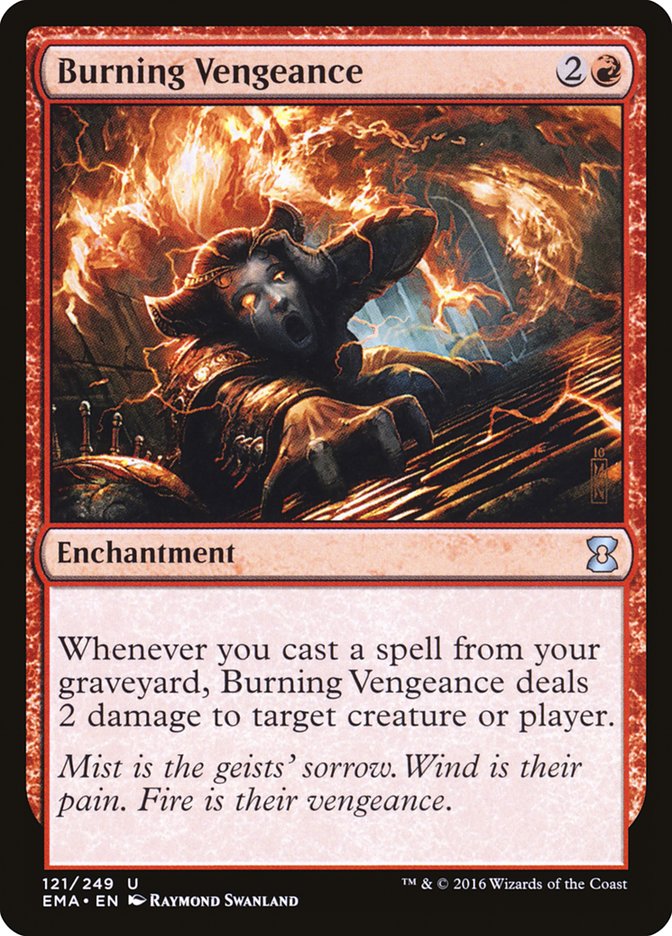 Burning Vengeance [Eternal Masters] [Foil]