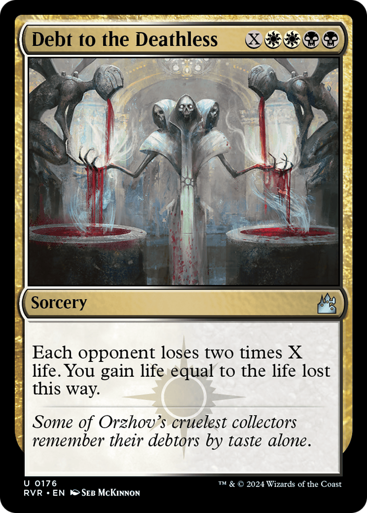 Debt to the Deathless [Ravnica Remastered] [Foil]