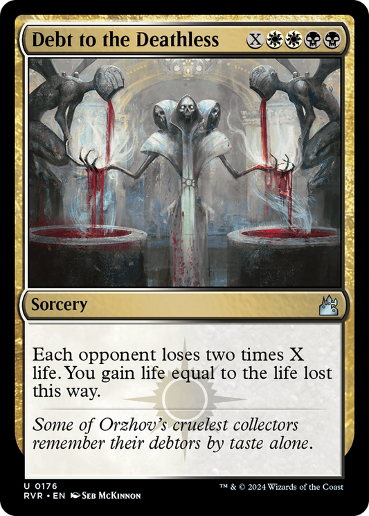 Debt to the Deathless [Ravnica Remastered] [Foil]