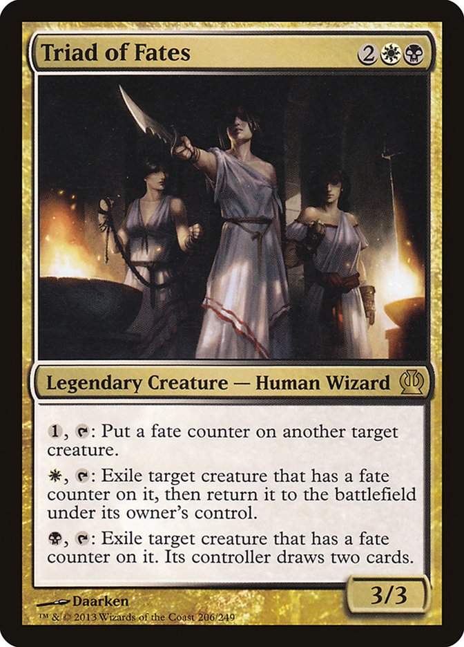 Triad of Fates [Theros] [Foil]