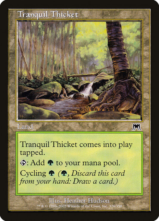 Tranquil Thicket [Onslaught] [Foil]