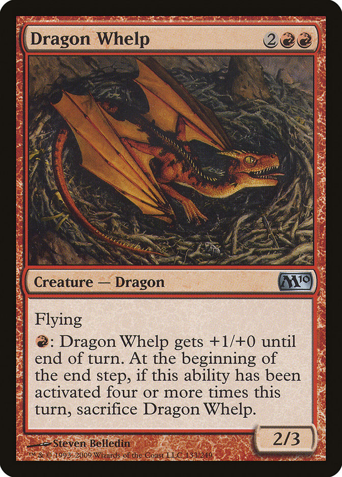 Dragon Whelp [Core Set 2010] [Foil]