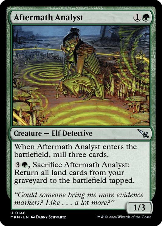 Aftermath Analyst [Murders at Karlov Manor] [Foil]