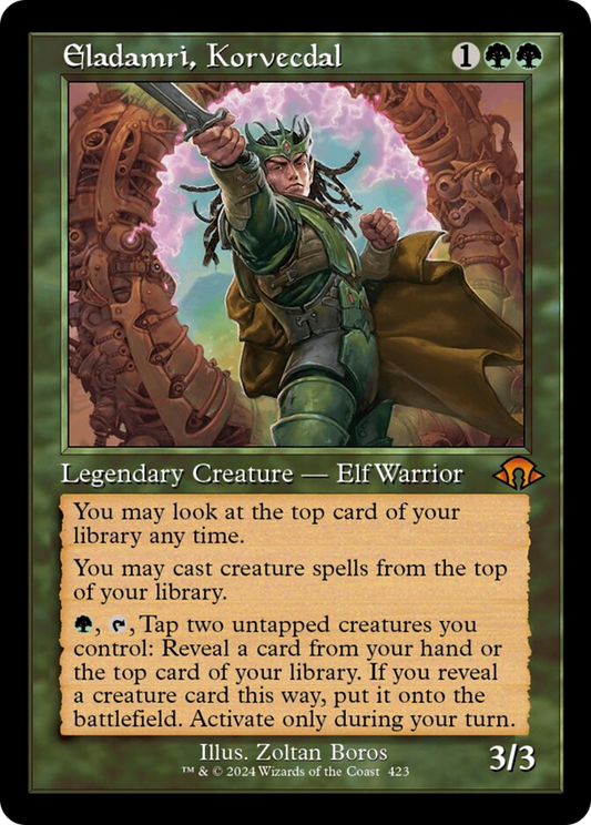 Eladamri, Korvecdal (Retro) [Modern Horizons 3] [Foil]