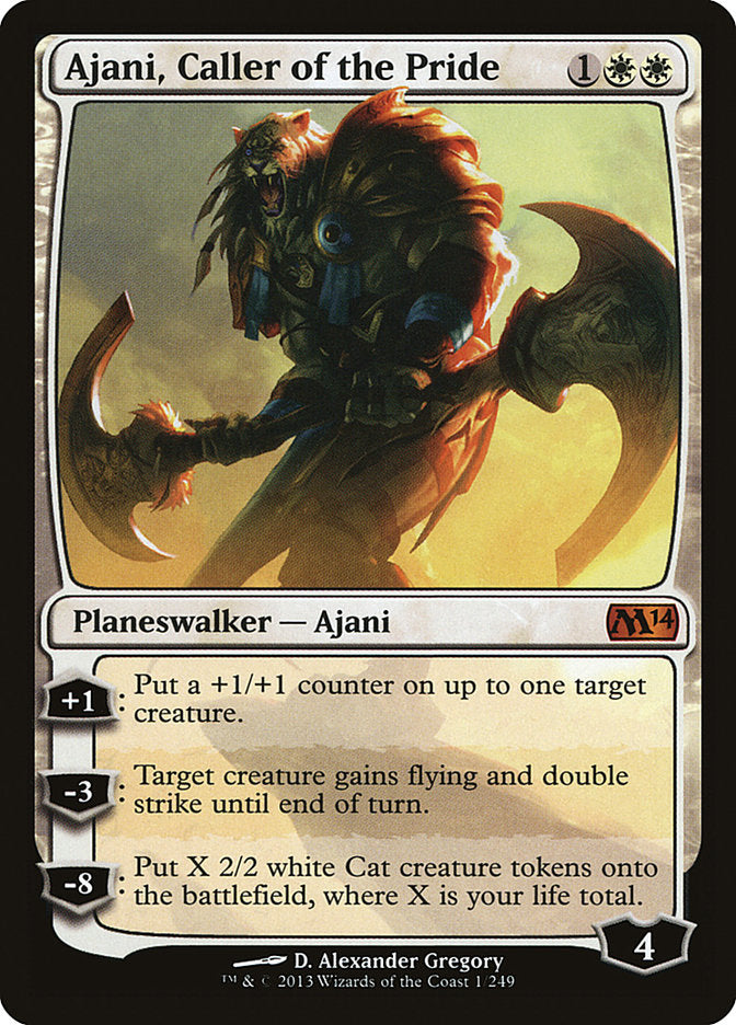 Ajani, Caller of the Pride [Core Set 2014]