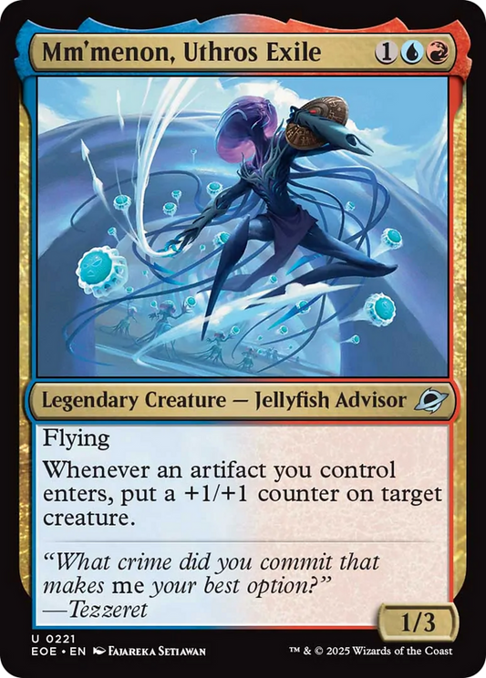 Mm'menon, Uthros Exile [Edge of Eternities] [Foil]