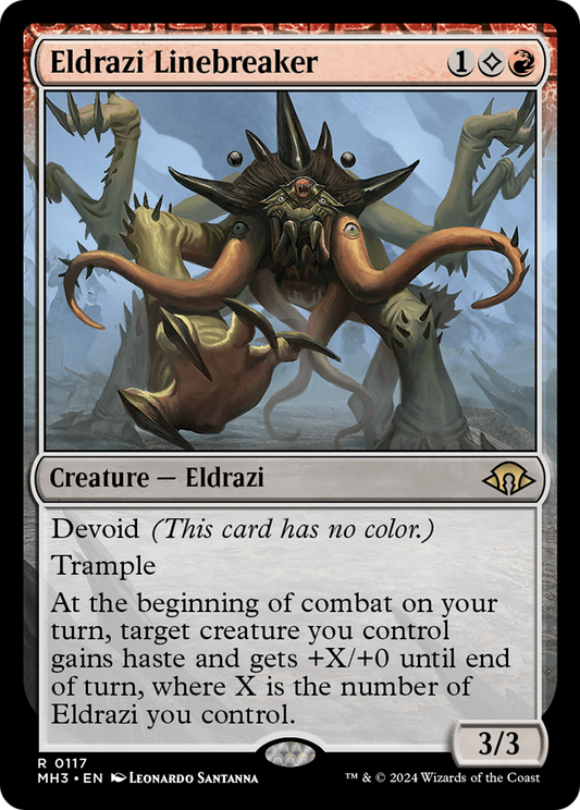 Eldrazi Linebreaker [Modern Horizons 3] [Foil]