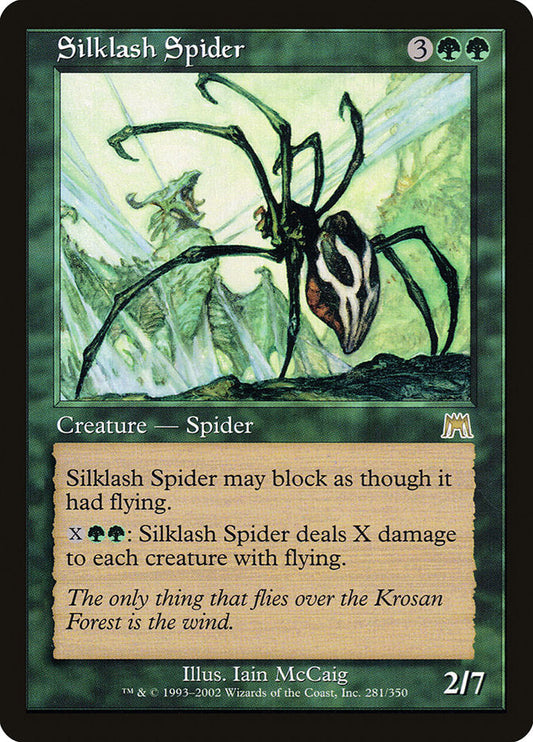 Silklash Spider [Onslaught] [Foil]