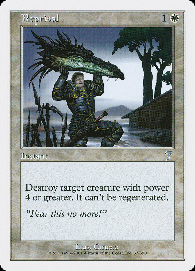 Reprisal [Seventh Edition] [Foil]