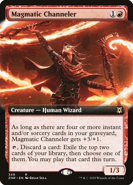 Magmatic Channeler (Extended Art) [Zendikar Rising] [Foil]