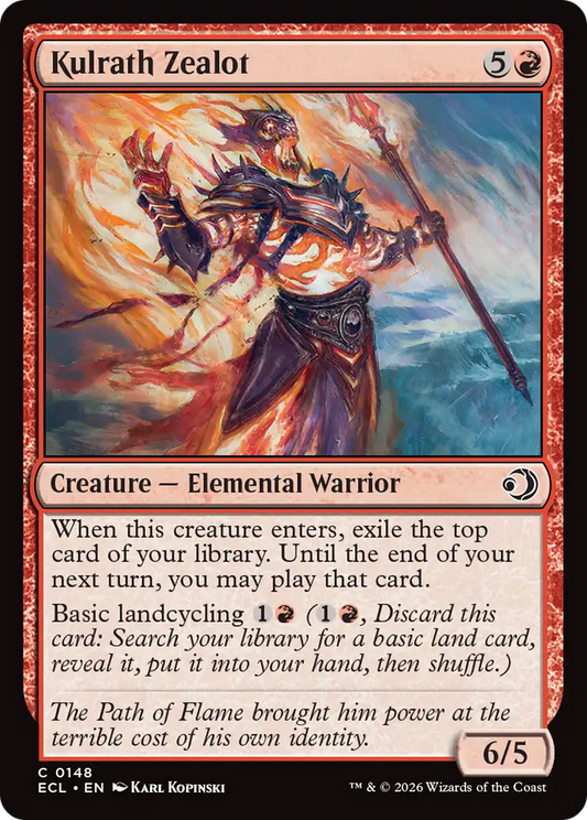 Kulrath Zealot [Lorwyn Eclipsed] [Foil]