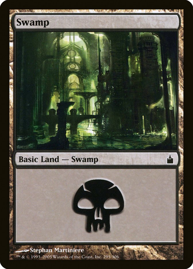 Swamp (295) [Ravnica: City of Guilds] [Foil]