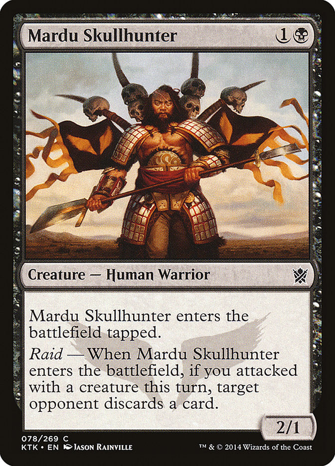 Mardu Skullhunter [Khans of Tarkir] [Foil]