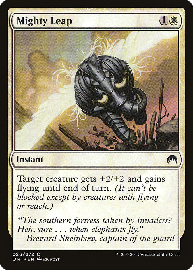 Mighty Leap [Magic Origins] [Foil]