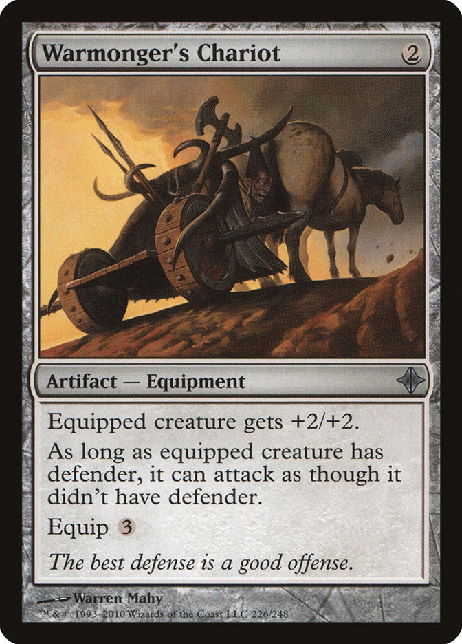 Warmonger's Chariot [Rise of the Eldrazi] [Foil]