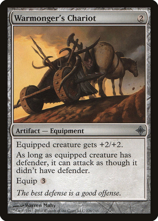 Warmonger's Chariot [Rise of the Eldrazi] [Foil]