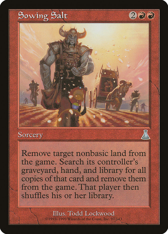 Sowing Salt [Urza's Destiny] [Foil]