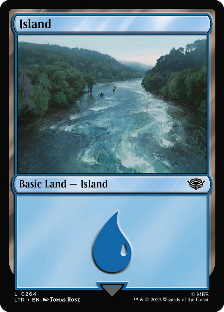 Island (264) [The Lord of the Rings: Tales of Middle-Earth] [Foil]