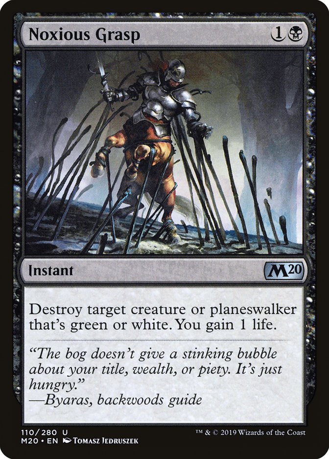 Noxious Grasp [Core Set 2020] [Foil]