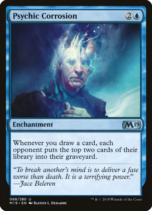 Psychic Corrosion [Core Set 2019] [Foil]