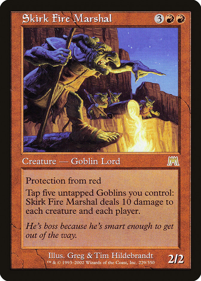 Skirk Fire Marshal [Onslaught] [Foil]