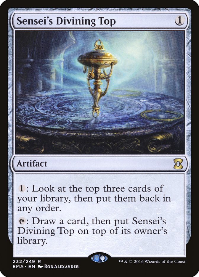 Sensei's Divining Top [Eternal Masters] [Foil]