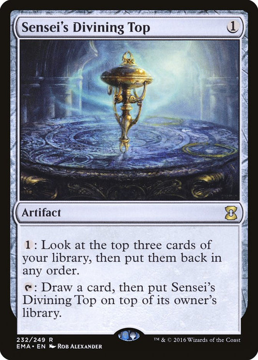 Sensei's Divining Top [Eternal Masters] [Foil]