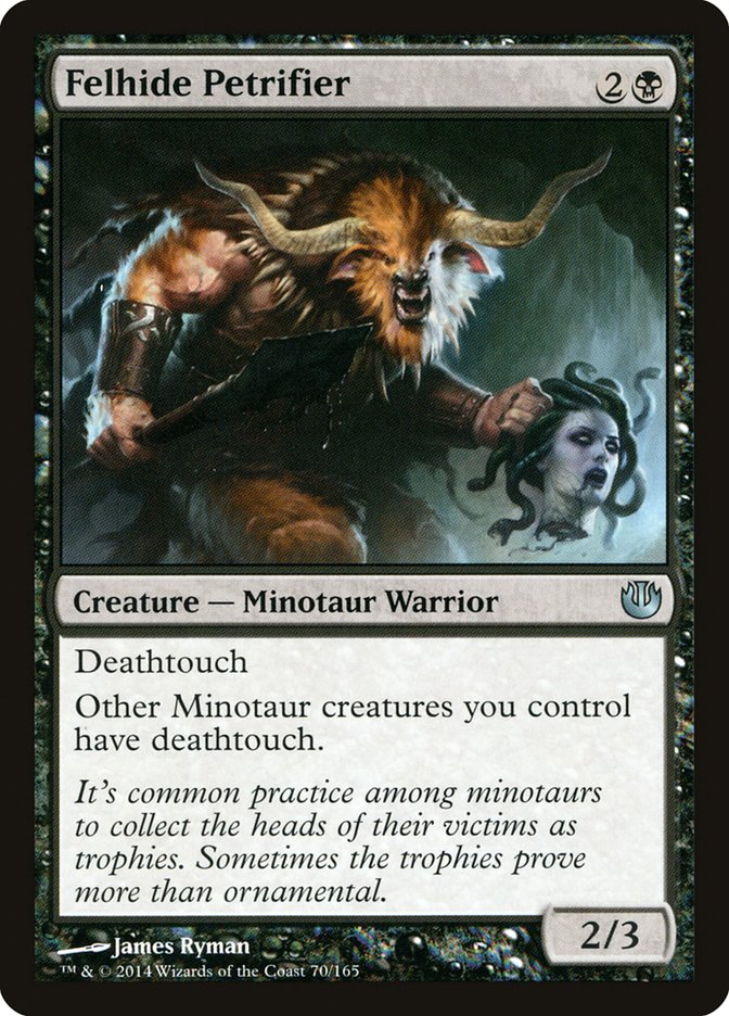 Felhide Petrifier [Journey into Nyx] [Foil]