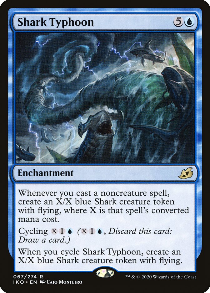 Shark Typhoon [Ikoria: Lair of Behemoths] [Foil]