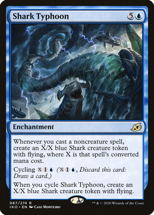 Shark Typhoon [Ikoria: Lair of Behemoths] [Foil]