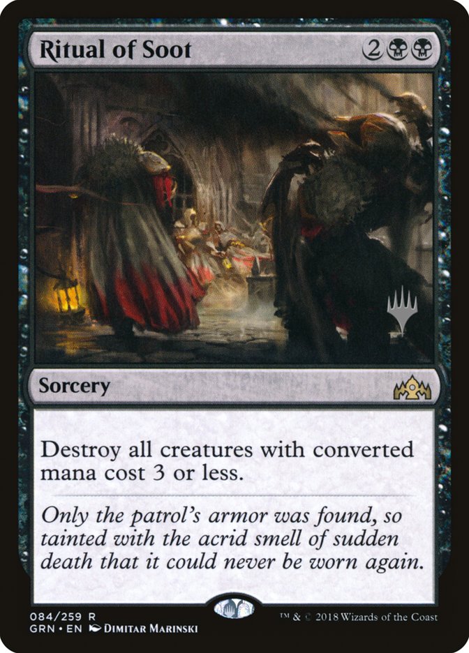 Ritual of Soot (Promo Pack) [Guilds of Ravnica Promos] [Foil]