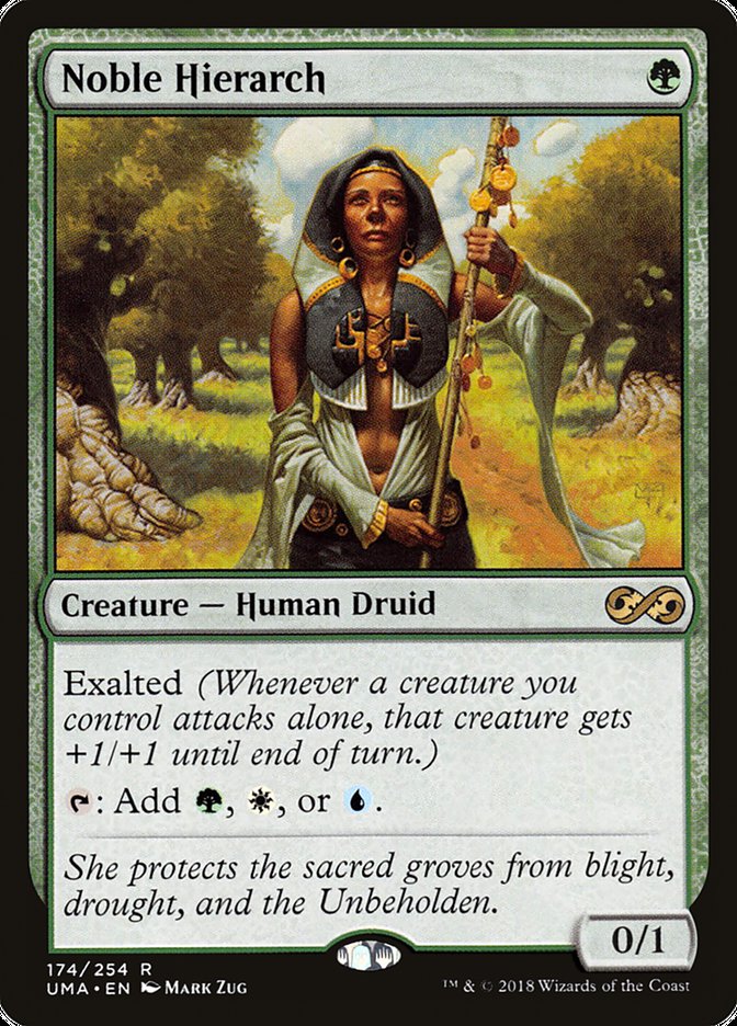 Noble Hierarch [Ultimate Masters] [Foil]