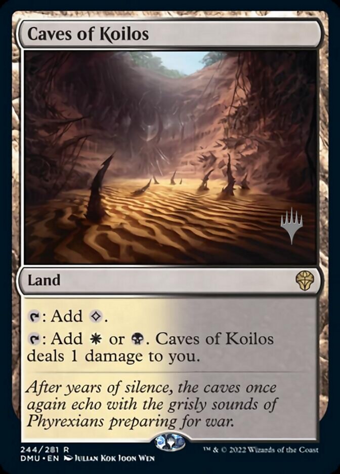 Caves of Koilos (Promo Pack) [Dominaria United Promos] [Foil]