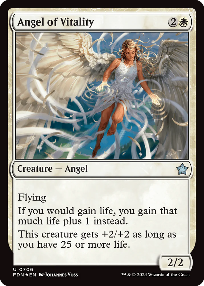 Angel of Vitality [Foundations] [Foil]