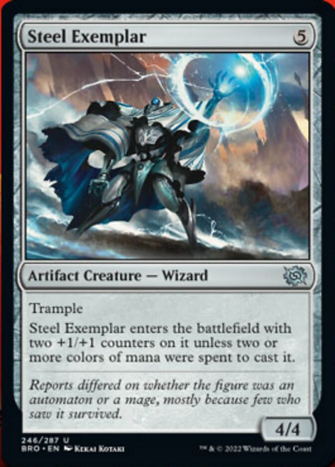 Steel Exemplar [The Brothers' War] [Foil]
