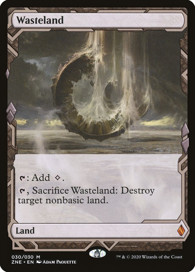 Wasteland (Expeditions) [Zendikar Rising Expeditions] [Foil]