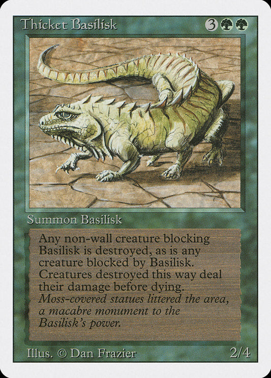 Thicket Basilisk [3rd Edition]