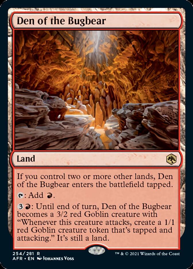 Den of the Bugbear [Dungeons & Dragons: Adventures in the Forgotten Realms] [Foil]