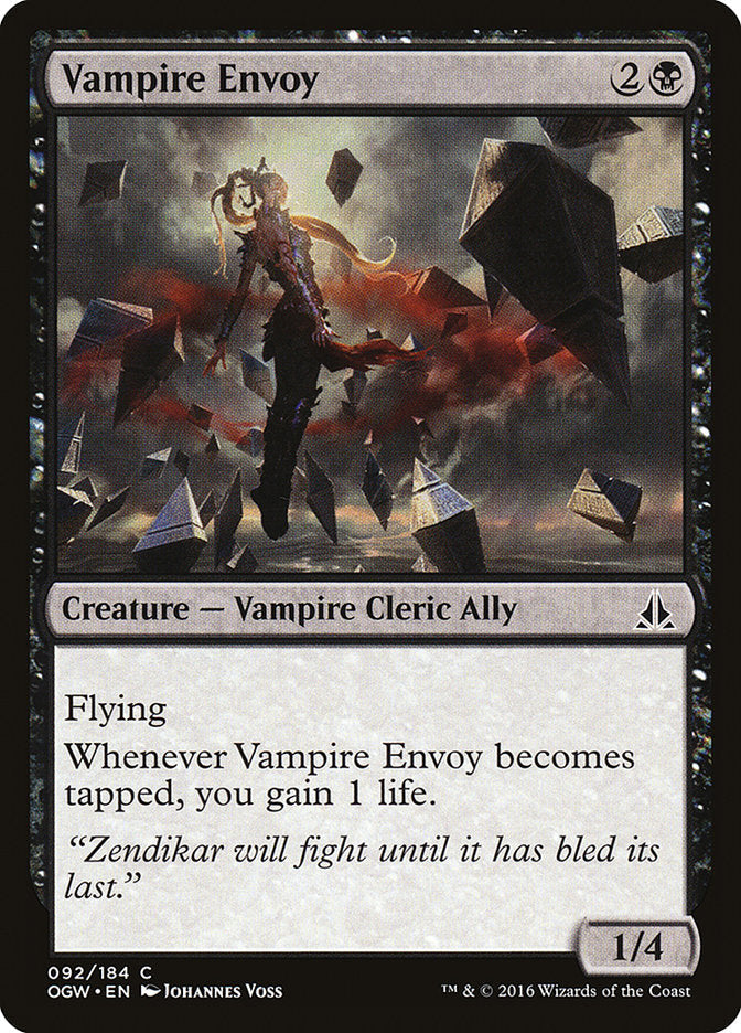 Vampire Envoy [Oath of the Gatewatch] [Foil]