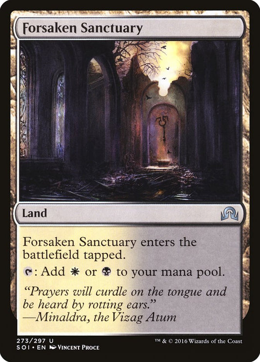 Forsaken Sanctuary [Shadows over Innistrad] [Foil]