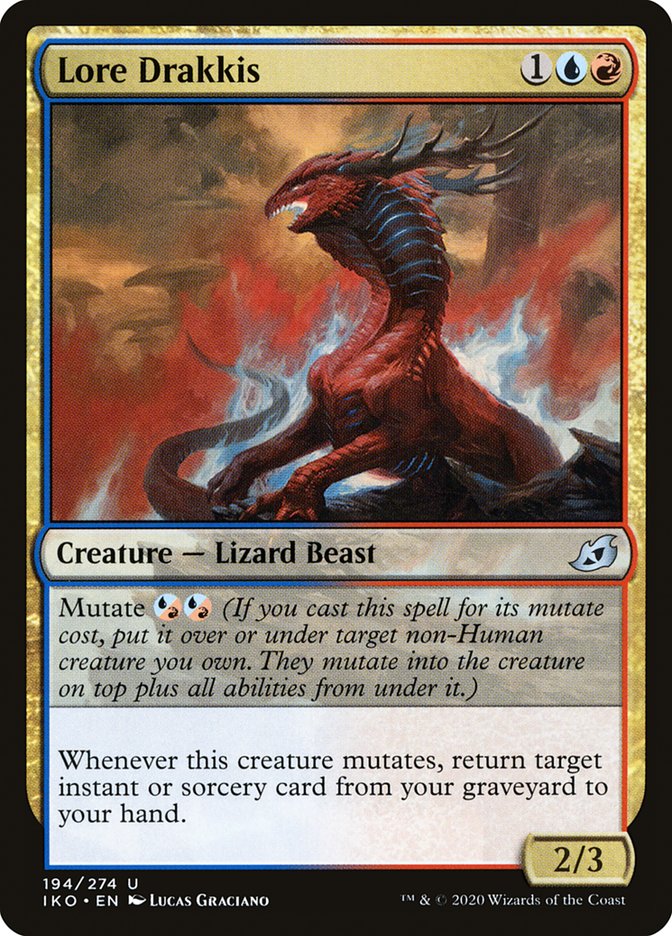 Lore Drakkis [Ikoria: Lair of Behemoths] [Foil]