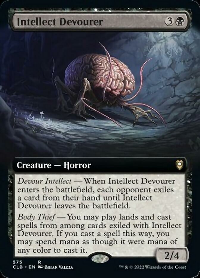 Intellect Devourer (Extended Art) [Commander Legends: Battle for Baldur's Gate] [Foil]