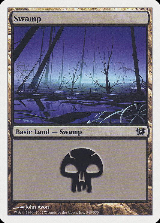 Swamp (340) [Ninth Edition] [Foil]