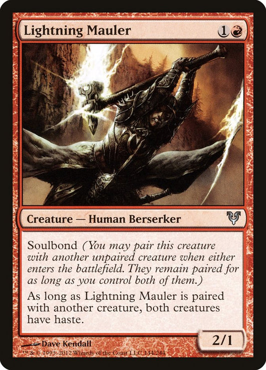 Lightning Mauler [Avacyn Restored] [Foil]