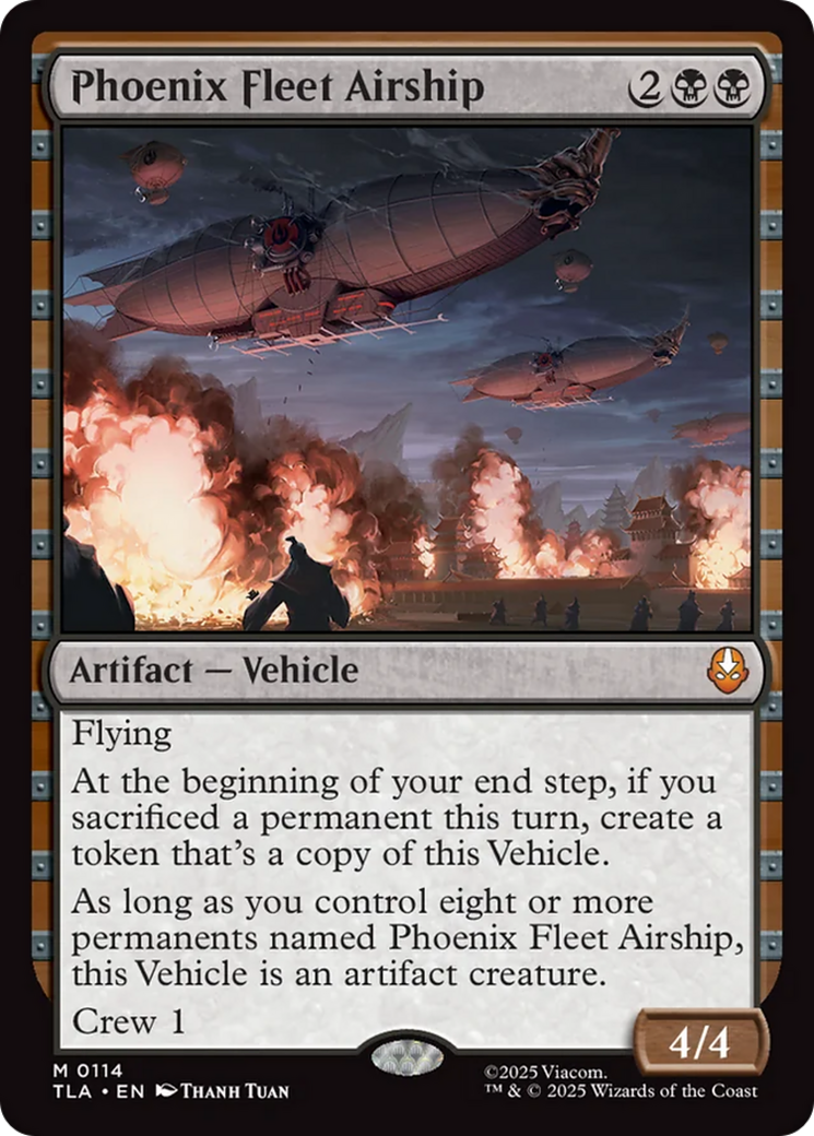 Phoenix Fleet Airship [Avatar: The Last Airbender] [Foil]