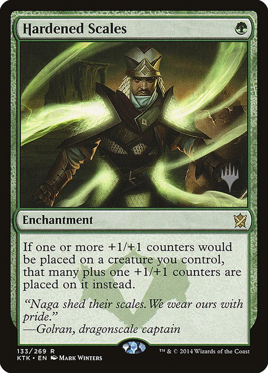 Hardened Scales (Promo Pack) [Khans of Tarkir Promos] [Foil]