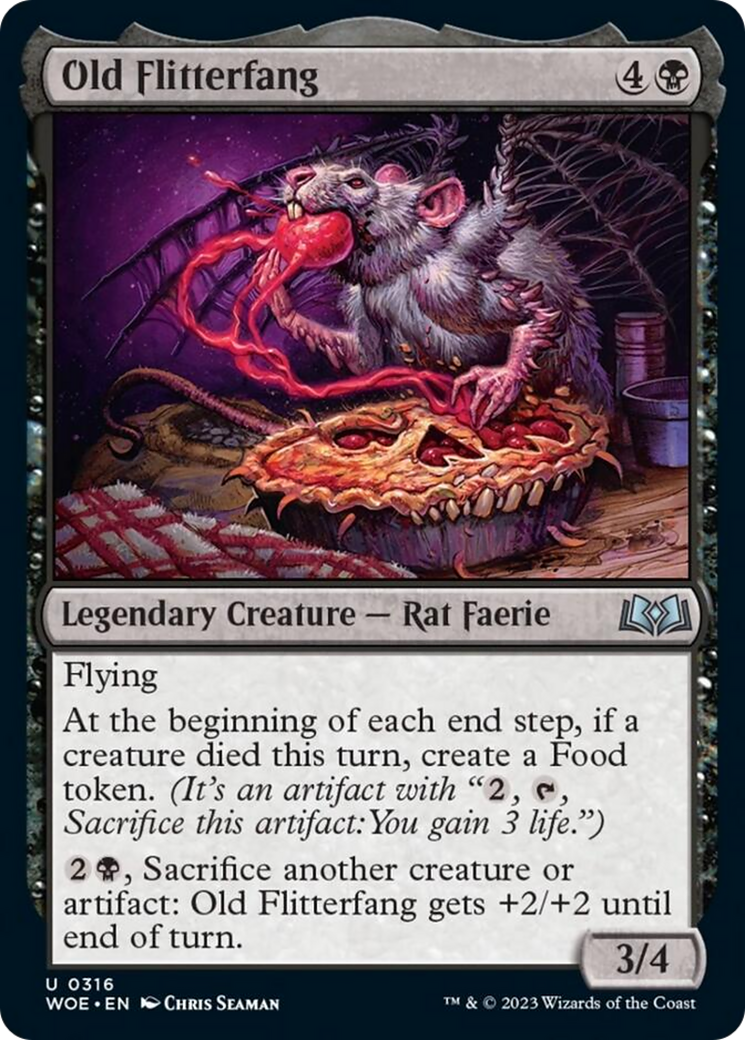 Old Flitterfang [Wilds of Eldraine] [Foil]