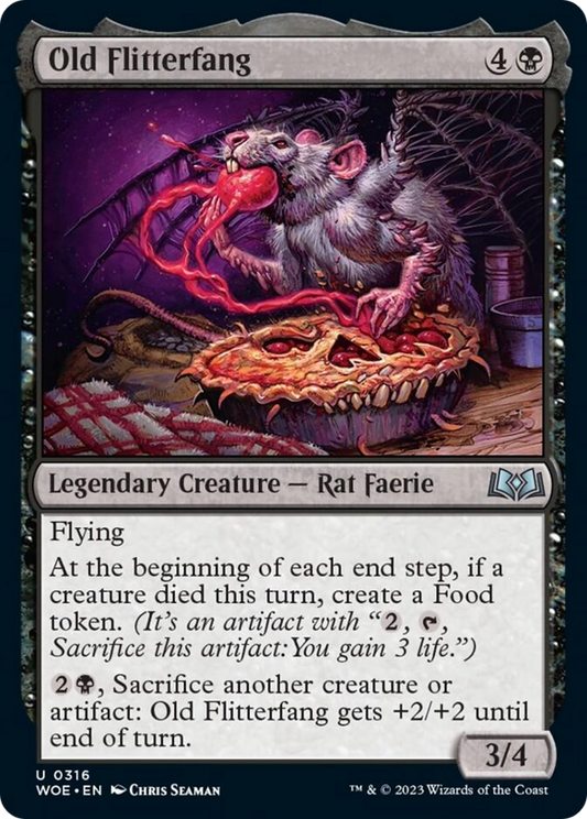 Old Flitterfang [Wilds of Eldraine] [Foil]