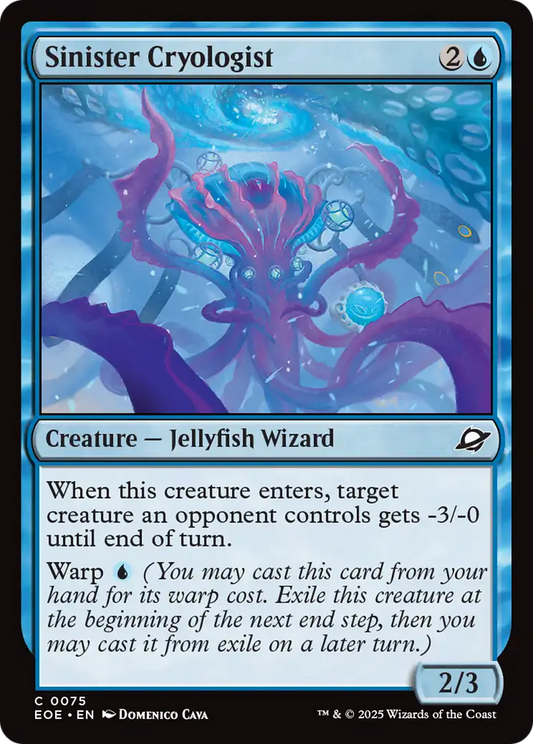Sinister Cryologist [Edge of Eternities] [Foil]