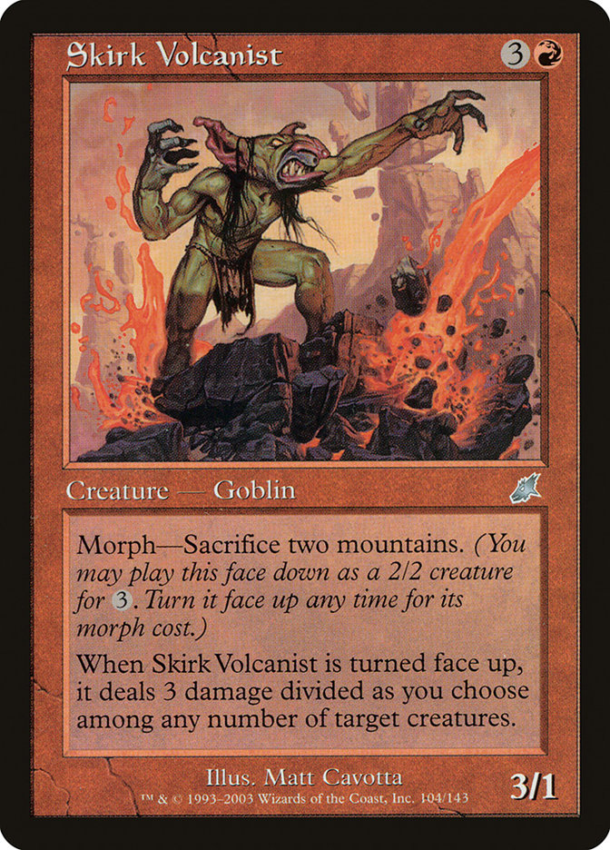 Skirk Volcanist [Scourge] [Foil]